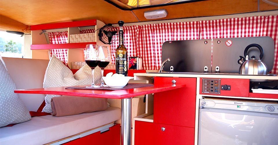 Camper red T2 - Imagen 8